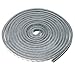 Sumnacon Frameless Adhesive Pile Weather Strip (1 Pcs Grey)
