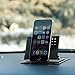 NEW!Car phone holder DIY Soft Silicone Universal Car Holder for iPhone 7,7 Plus 6s Plus SE Samsung Galaxy S7 Edge S6 Edge Note 5 and S6+, iPhone 5, 5S, Fits All Smartphones, Black