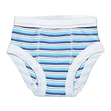 Under the Nile Organic Training Pants (12-24M, Plane Stripe)
