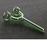 HZWL New Arrival Green Glass Accessories Smoking Bowl