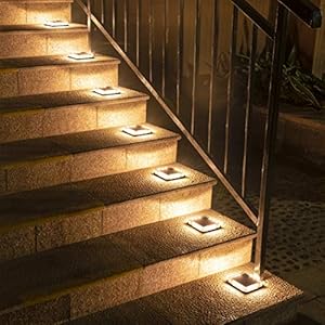 Comprar Luces Solares Jardin, Lámpara Solar Exterior IP68 Impermeable