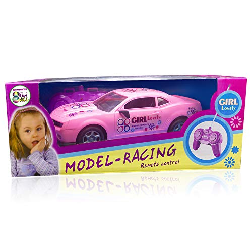 Pink Remote Control Racing Car Toy for Girls Toddlers Kids Birthday Christmas Party Gifts - Great RC - //coolthings.us