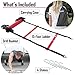 Agility Ladder, Sports Ladder Training Equipment for Kids and Athletes of All Ages. Indoor and Outdoor Speed Training for Soccer, Football, and other Activities, 15ft long, 11 rung