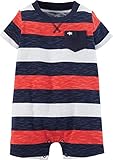 Carter's Baby Boys Jersey Striped Romper