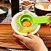 Egg Separator - Egg Yolk White Separator - 2 PCS - Quick and Easily White Yolk Filter Cooking Tool - Easy Egg White Strainer - Yolk Separator