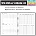 Dated Teacher Lesson Plan 6 Period: Days Vertically Down The Side Dated for 2019-2020 Academic Year (D202)