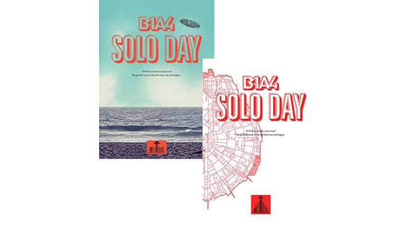 B1a4 B1a4 Solo Day 5th Mini Album A B Random Ver Cd 112p Photobook Bookmark Tracking Number K Pop Sealed Amazon Com Music