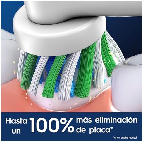 Pro CrossAction Cabezales de Recambio Originales, Blanco, Pack de 16