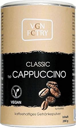 VGN FCTRY - Instant Kaffee - Typ: Cappuccino Classic - 280g - vegan / vegetarisch