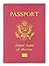 MARSHAL USA Gold Logo Passport Cover Holder for Travel (Pink)