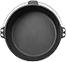 Amazon Basics Pre-Seasoned Cast Iron Camp Dutch Oven with Lid, 6-Quart