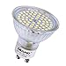 DiCUNO GU10 LED Bulbs 5W Daylight White 6000K, 500lm, 120 Degree Beam Angle, Spotlight, 50W Halogen Bulbs Equivalent, Non-dimmable MR16 LED Light, 10-Pack