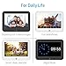 Digital Picture Frame, HP 10.1 inch WiFi Photo Frame, 1280x800 HD Display, 8GB Internal Storage, iPhone & Android App, Support Photo, Music, Calendar with Built-in Speakers - Black