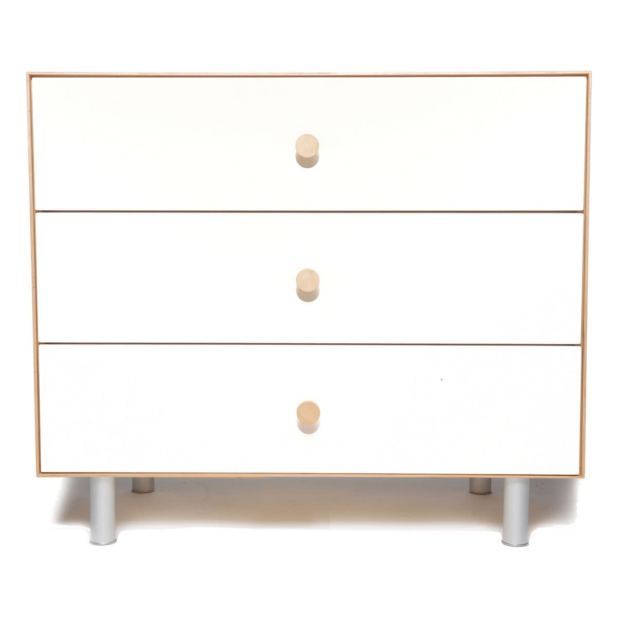 Oeuf Merlin 3 Drawer Dresser in Birch with Classic Base