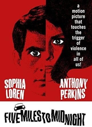 Amazon Com Five Miles To Midnight 1962 Sophia Loren Anthony Perkins Gig Young Jean Pierre Aumont Anatole Litvak Movies Tv