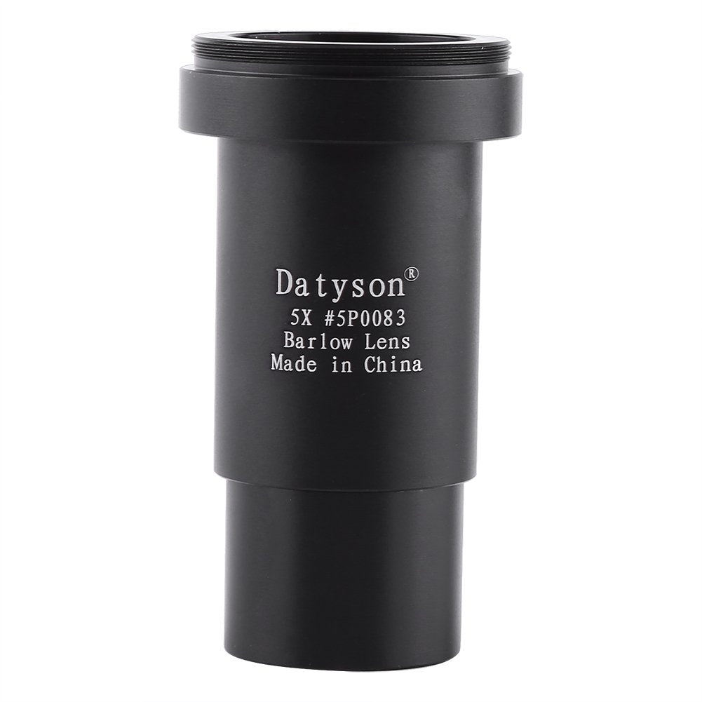 EBTOOLS Telescope 1.25 Eyepiece - Telescope Barlow Lens Barlow Lens Telescope Eyepiece Barlow Lens Aluminium Alloy 5X Astronomical Telescope Eyepiece Barlow Lens 1.25 inch