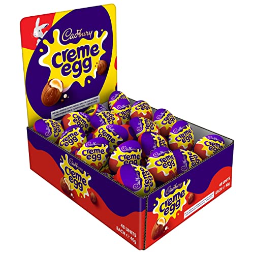 CADBURY CREME EGG – 1.41OZ (40G) (PACK OF 48)