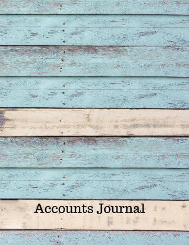 Accounts Journal: The Accounting Journal : General . Notebook With Columns For Date, Description, Reference, Credit, And Debit. Paper Book Pad with 100 Record Pages 8.5 In By 11 In Paperback – Large Print, 18 Oct. 2016