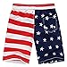 VICKVI Boys' Fashion Flag Custom board Shorts (2colors)