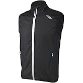 bpbtti Men's Cycling Running Vest Sleeveless Windbreakers With Two side Pockets(2.0) - Windproof, Breathable and Reflective