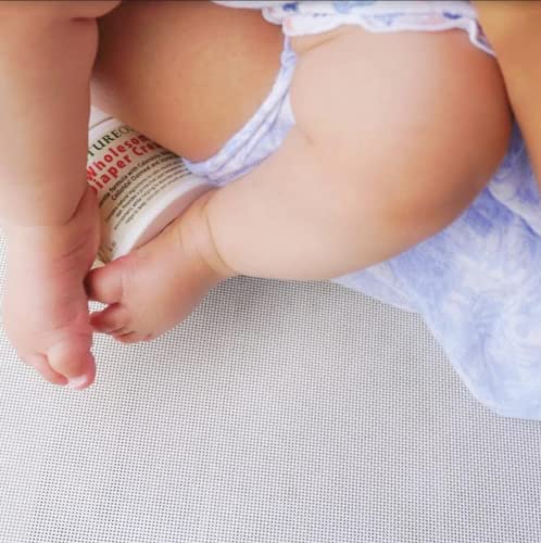 Nature Only Wholesome Diaper Cream. Calm, Nourish and Soothe Diaper Rash. Natural & Organic - 4 oz (Pack of 1)