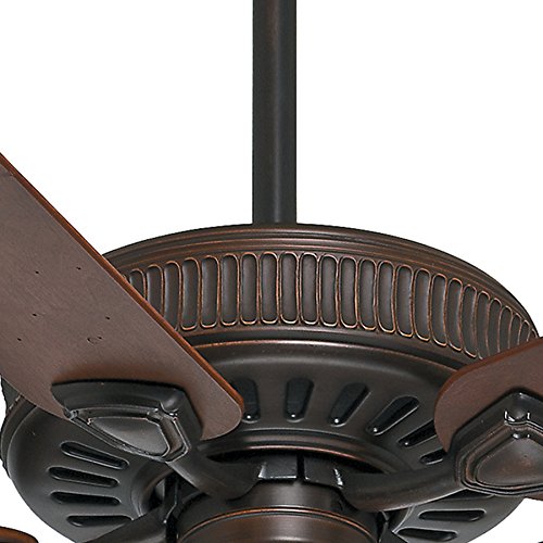 Casablanca 60 in. Traditional Ceiling Fan in Brushed Cocoa with Dark Walnut Veneer Blades (Certified Refurbished)