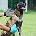 Pet Grooming Gloves - Efficient Dog Cat Horse Grooming Brush Glove Best for Long Short Hair Dogs Cats Horses Massaging Bath Brushing Shedding