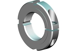 WHITTET-HIGGINS COMPANY Whittet-Higgins CNB-22 Threaded Clampnut/Shaft & Bearing Locknut Collar, UNS 4.325-12 Right-Hand Thread, Self-Locking,