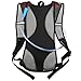 MUSETECH Hydration Pack with 2L Backpack Water Bladder for Hiking Running Biking Color Red