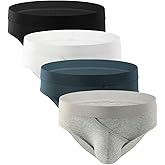 Summer Code Mens Cotton Briefs Fly Front Pouch Underwear Pack