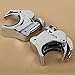 XFMT 39mm Detachable Quick-Release Windshield Clamps Windscreen Forks Mount Bracket For Harley Dyna '91-'05 Sportster XL '88-Later