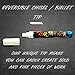 Brapork Liquid Chalk Markers [ Pack of 4 White ] - for Chalkboard Signs, Blackboards, Glass, Windows, Car Doodle