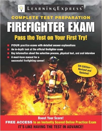 Amazon Com Firefighter Exam Fifth Edition Ebook Llc Learning Express Kindle Store