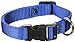Guardian Gear Nylon Adjustable Dog Collar with Plastic Buckles, Fits Necks 10