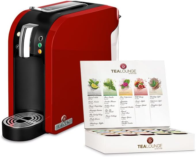 TEEKANNE TEALOUNGE System Starter-Set, warmrot