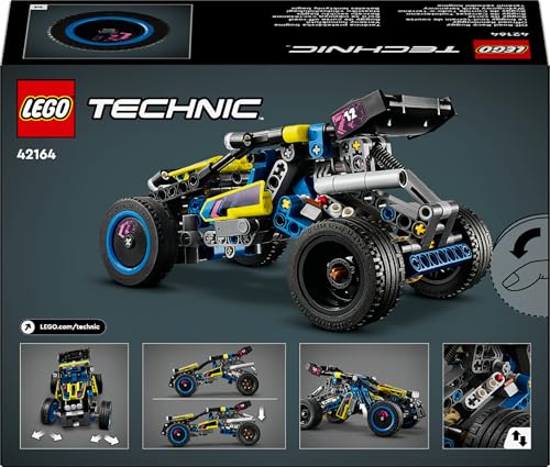 LEGO Technic Offroad Rennbuggy, Auto-Spielzeug für Kinder, Bausatz zum Bauen eines Buggy-Rennautos, Geschenk für 8-jährige Jungs und Mädchen, Rally-Auto-Modell 42164 10