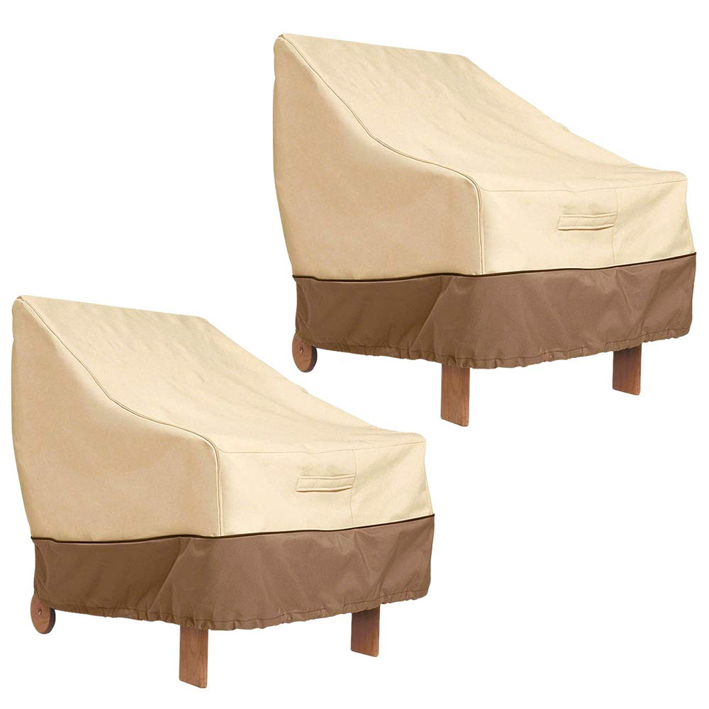 Best Patio Chair Cover High Back Set Of 2