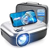 [Upgraded] Projector with WiFi, 8000L Mini