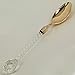 Creative Small Spoon Series of Crystal Handle Small Spoon,a Set of 12-pieces