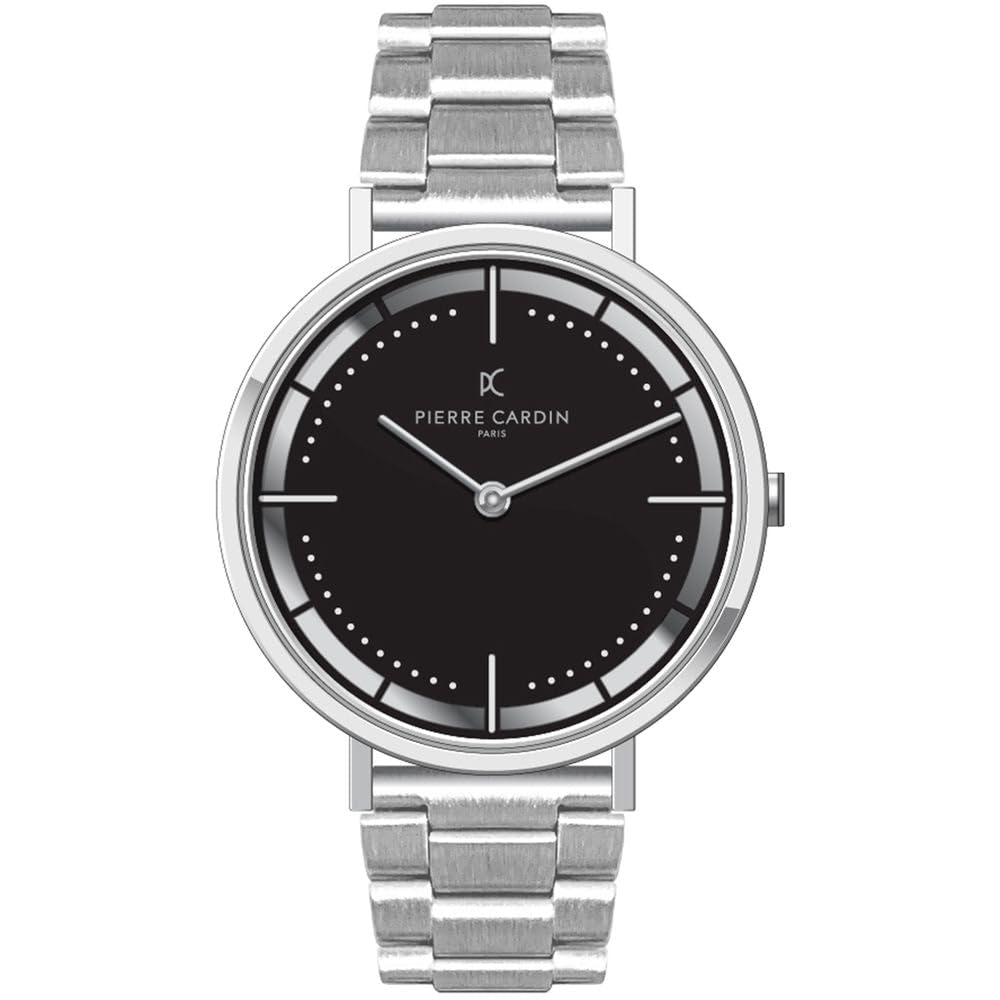 Pierre Cardin Men's Analogue Quartz Watch with Stainless Steel Strap CBV.1028