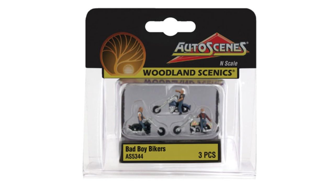 N Gauge - Bad Boy Bikers 3 Piece