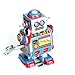GRBRENH Mini Multi-Color Wind Up Robot Toy