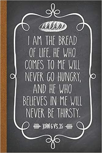 Amazon In Buy I Am The Bread Of Life Diy Cookbook Blank Recipe Journal To Write In For Christians Book Online At Low Prices In India I Am The Bread Of Life