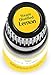 Plant Therapy Lemon Steam Distilled Essential Oil 10 mL (1/3 oz) 100% Pure, Undiluted, Therapeutic Grade