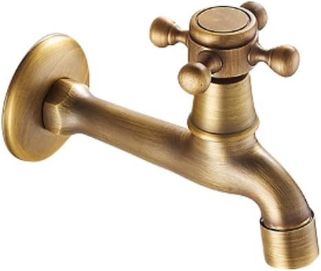 Amazon Co Jp ホース対応 真鍮蛇口 アンティーク調 Friend Street ディズニー お掃除 アイテム 付き 4 14cm ホーム キッチン
