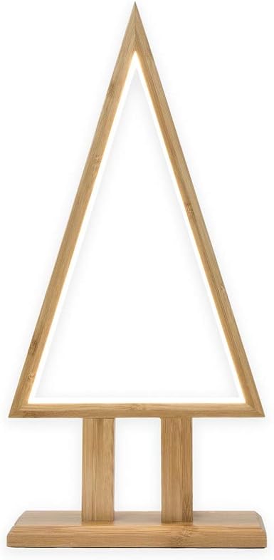 Bamboo Christmas Lamp Desk Lamp Modern Soft Light For Home Xmas Party Nightstand Led Lamp Fairy Appearance Natural Color Small Tree 16 7h8h2 55 Inches Amazon Com