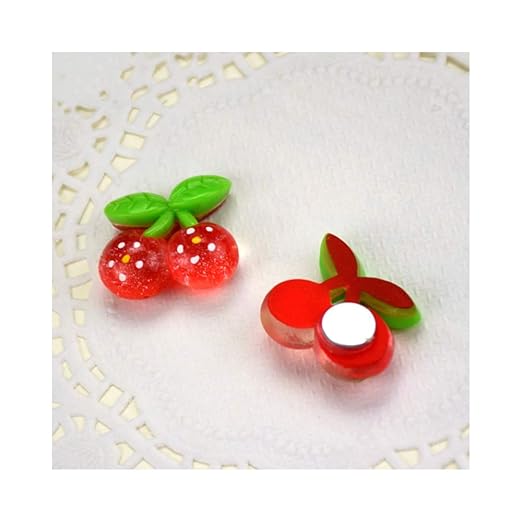 BAWANGLONG 10 unids Fruta de Dibujos Animados de Resina imán de ...