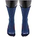 adidas Men's Cushioned X 2 Crew Socks (2-Pair), Denim Blue/Collegiate Navy/Energy Red/Black, Large