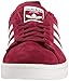 adidas Originals Men's Campus Sneaker, Collegiate Burgundy/White/chalk White, 9 M US