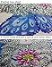 Diamond Painting DIY 5D Special Shape Rhinestones, ABEUTY Cat Kitten with Blue Butterfly Wing in The Cup, Partial Drill Crystal Diamond Art Kits